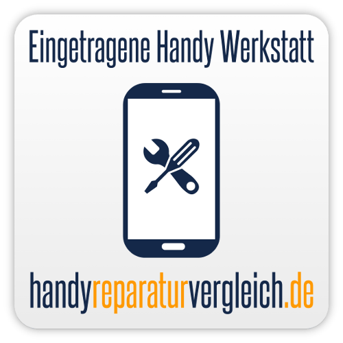 handyreparaturvergleich.de Logo Eingetragene Handy Smartphone Werkstatt